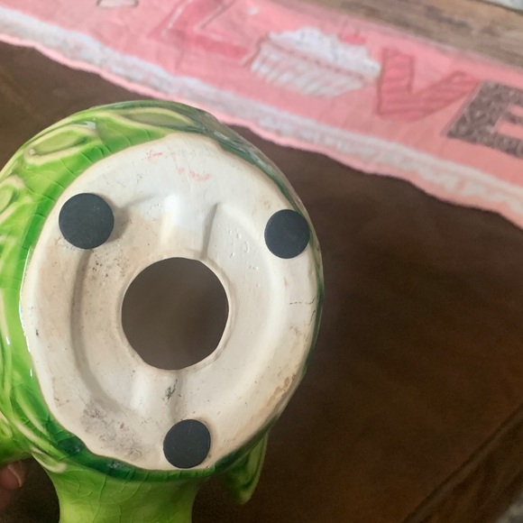 Green Ceramic Bird Figurine - Picture 4 of 6